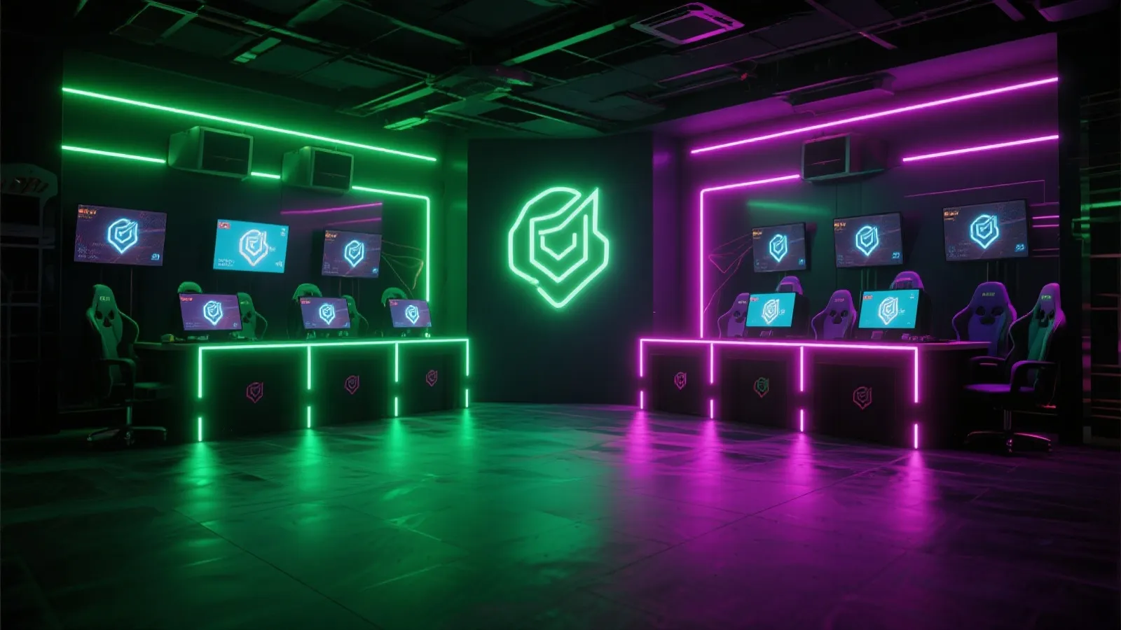 Esports Neon Arena