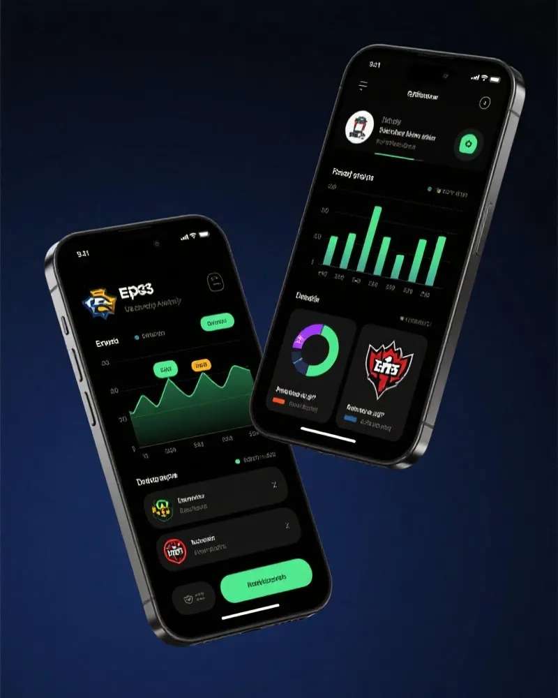 S16战队数据分析App界面展示